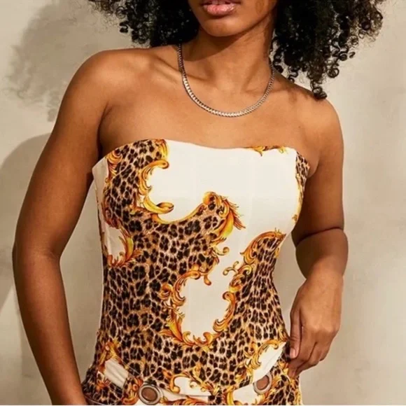 MIAOU x Urban Outfitters Perrie corset top - Picture 1 of 12